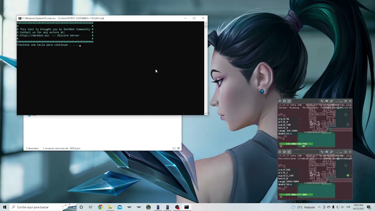 Solucionar error DarkBot no abre