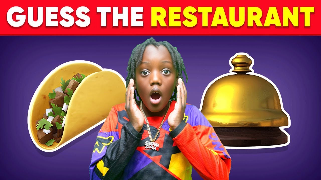 Guess The RESTAURANT By Emoji
