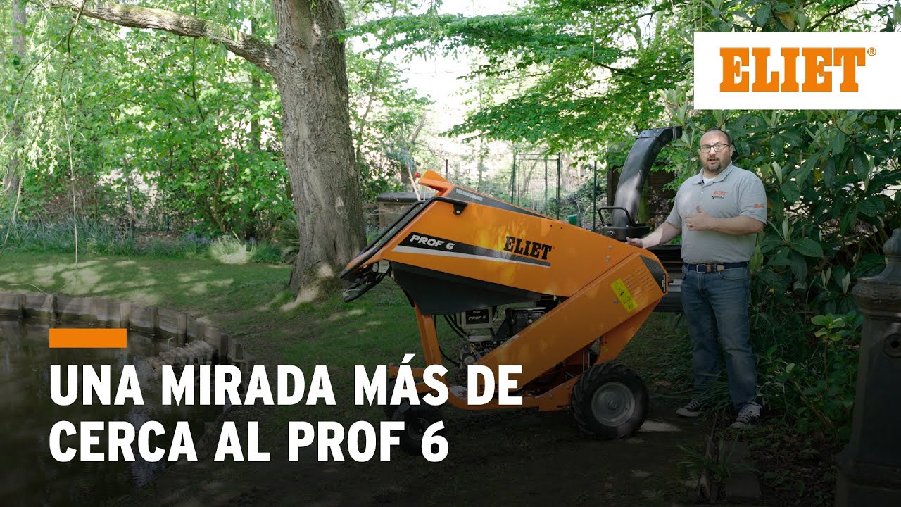 Prof 6 | La trituradora premium para trabajos profesionales de jardinería