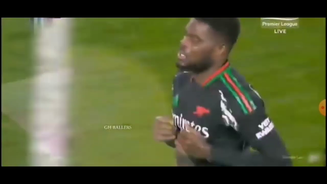 THOMAS PARTEY PLAYS RIGHT BACK vs BRIGHTON : Brighton 1 - 1 Arsenal