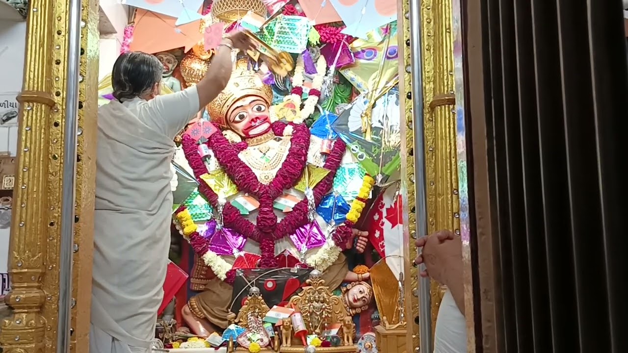 સંધ્યા આરતી દર્શન ; શ્રી કષ્ટભંજન દેવ હનુમાનજી વડતાલ ધામ 14/01/2026