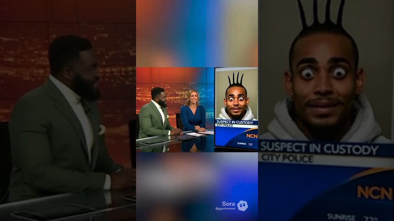 funny police sketch makes anchors scream lol🤣 
