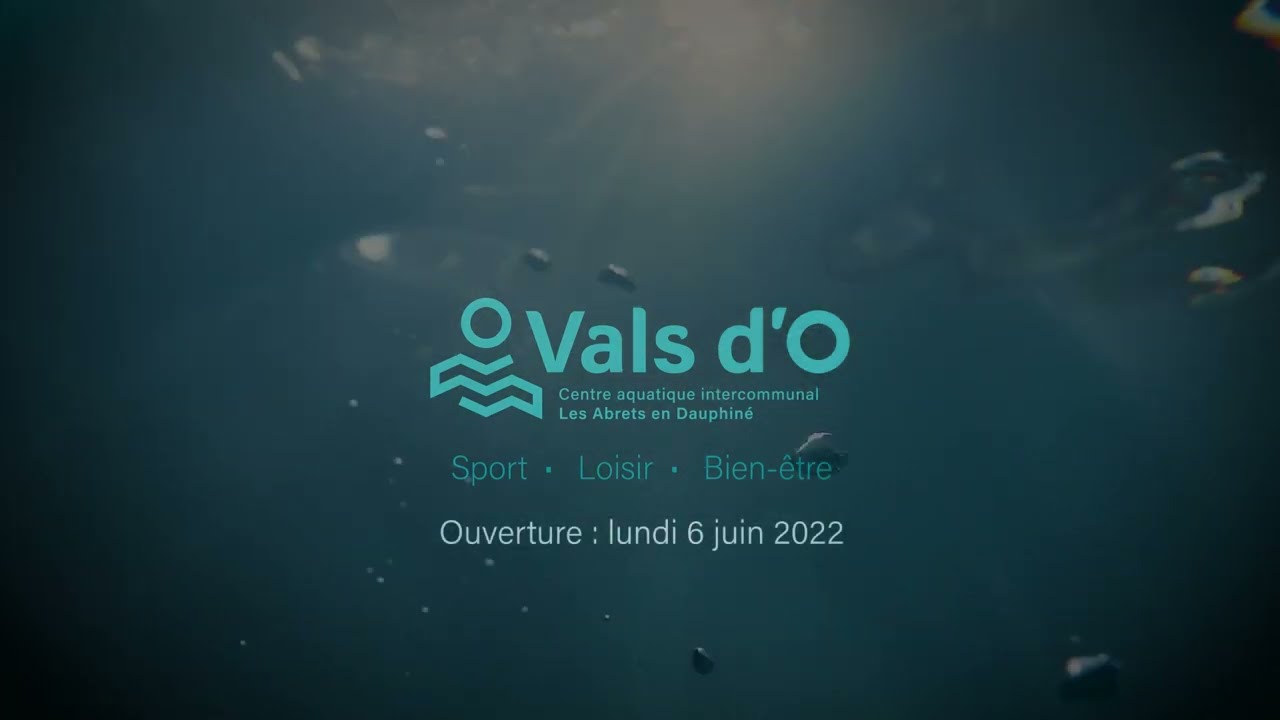 Ouverture du centre aquatique intercommunal Vals d'O, Les Abrets en Dauphiné