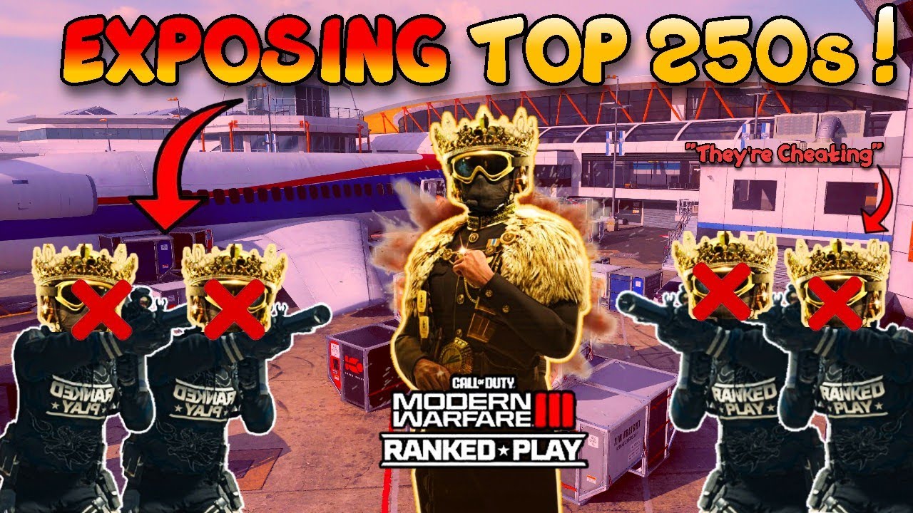 EXPOSING TOP 250 CHEATERS IN RANKED!! (Hilarious) *MW3*