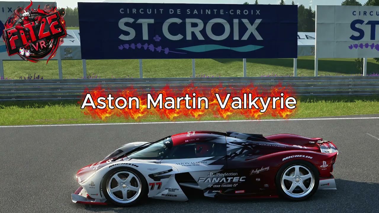 PS5 PRO PSVR2 GT7 Aston Martin Valkyrie  