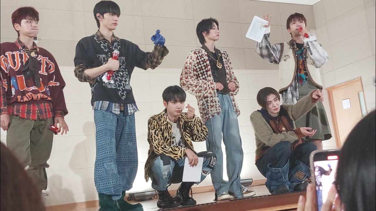 #RTY_BOYNEXTDOOR 진짜 심장 멎을뻔했어요 ㅠㅠ 저희 학교에 와주셔서 감사하고 춤진짜 잘 치시고 섹시하고 좋은공연  너무 좋았어요  ㅠㅠ 그저 행복 그자체