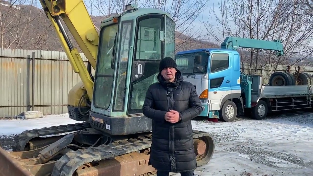 Экскаватор YANMAR 8 тонн