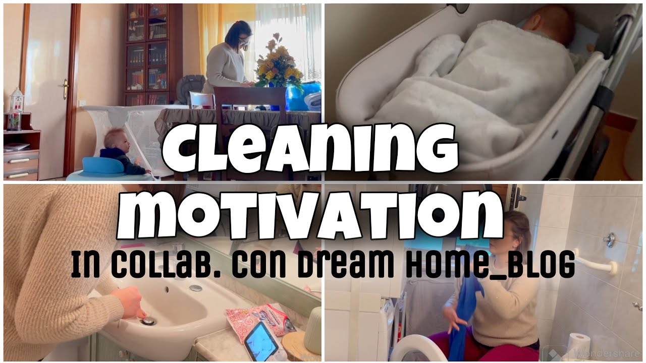 CLEANING MOTIVATION ✨ Routine di pulizie con un neonato • Collaborazione con DREAM HOME_BLOG ♥️