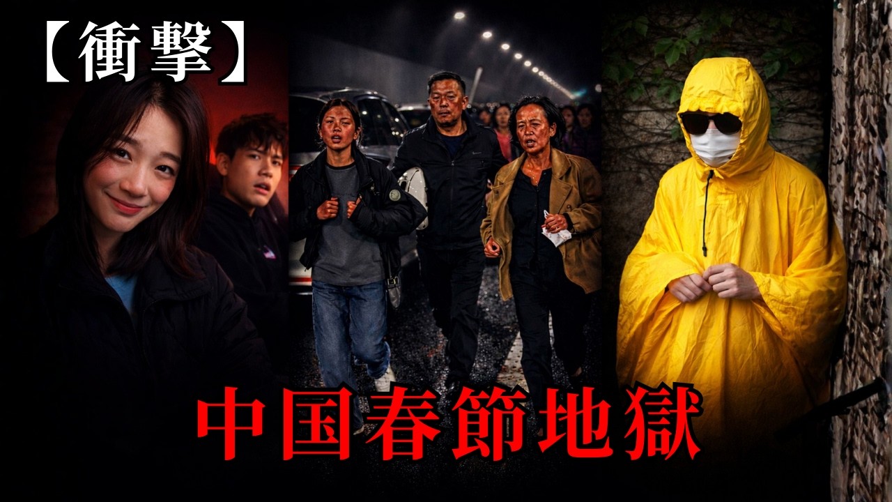 【衝撃】中国・春節最終日…🔥高速道路が地獄化、1億人が命懸け移動