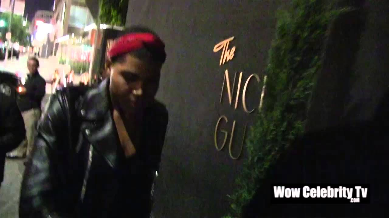 EJ Johnson spotted arriving to The Nice Guy