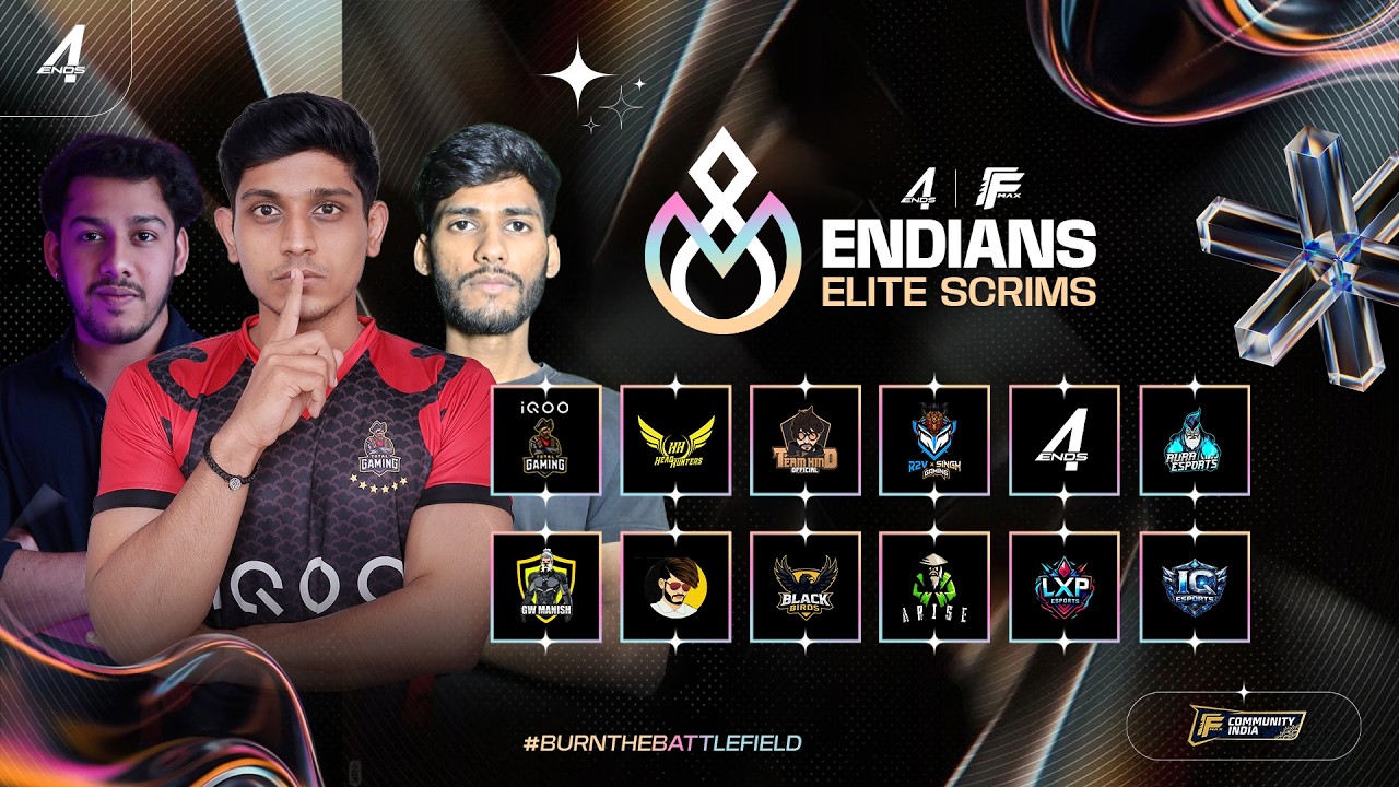 🔴ENDIANS ELITE SCRIMS - GRAND FINALS - DAY 5 #hh #gwmanish #gg