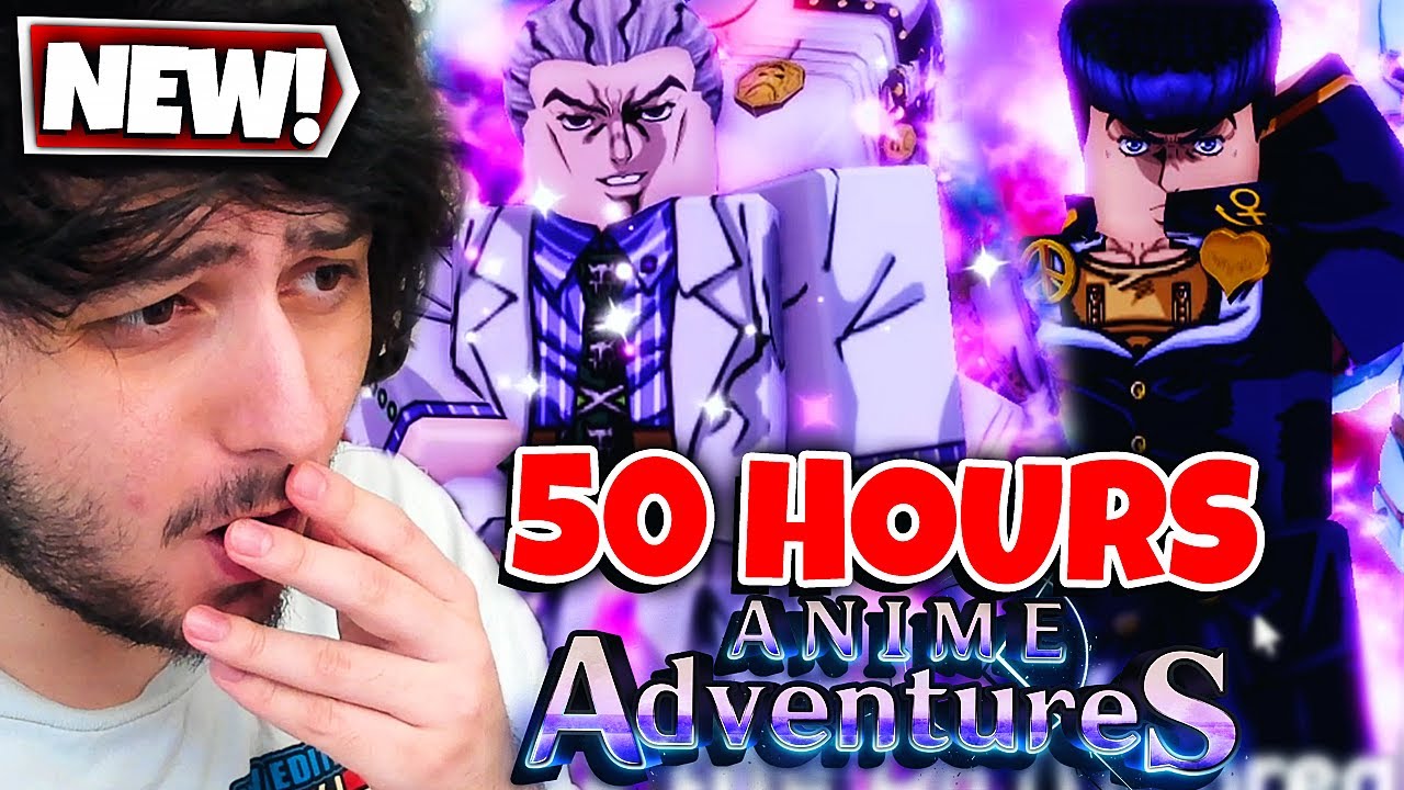 I Spent 50+ HOURS on the NEW JOJO UPDATE in Anime Adventures Roblox