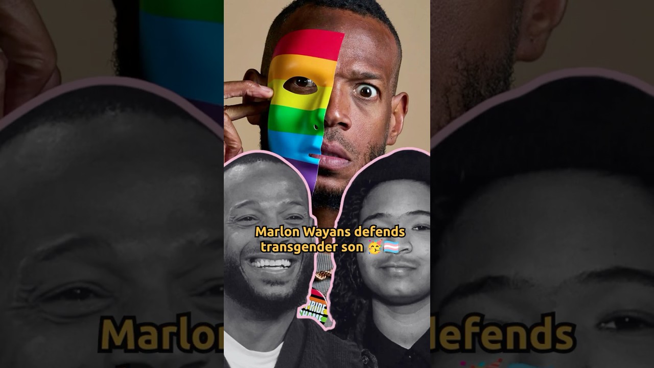 Марлон Уайанс поддерживает своего сына-трансгендера Кая 🏳️&zwj;🌈