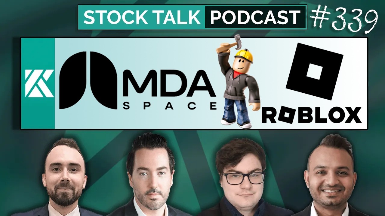Stock Talk Podcast Episode 339 I $MDA $RBLX
