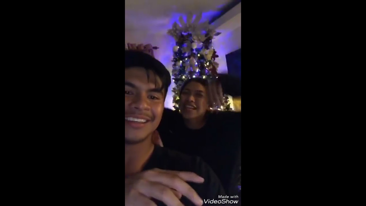 Alyssa Valdez and Kiefer Ravena (Christmas Celebration)