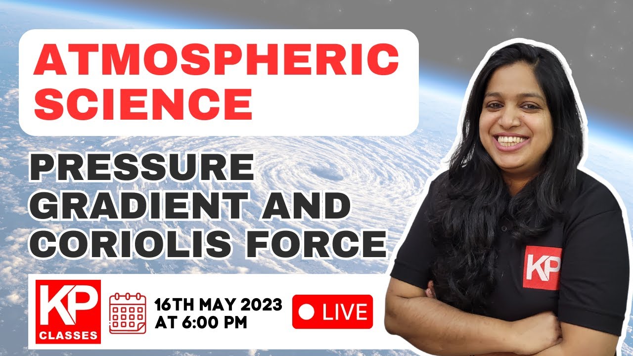 Master Atmospheric Science: Pressure Gradients and the Coriolis Force | CSIR NET Earth Science