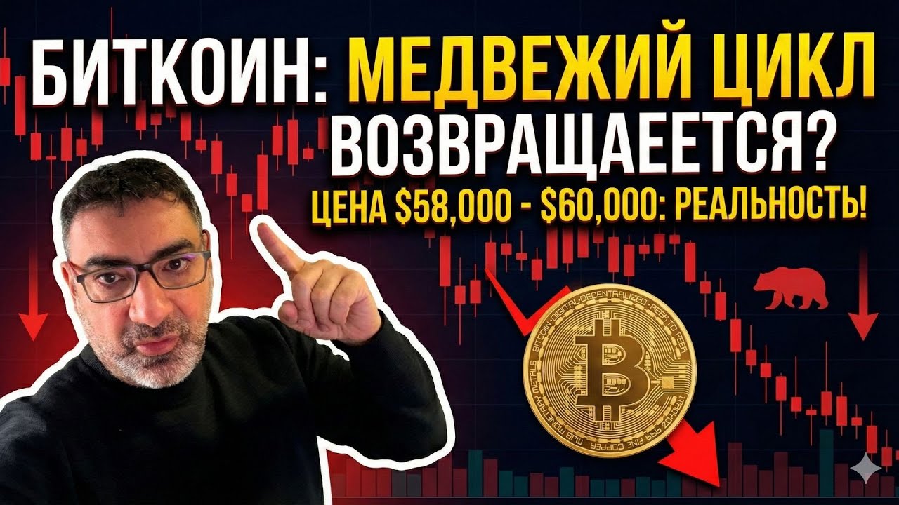 СРОЧНО: Биткоин повторяет ИСТОРИЮ! Ждем 58,000$?