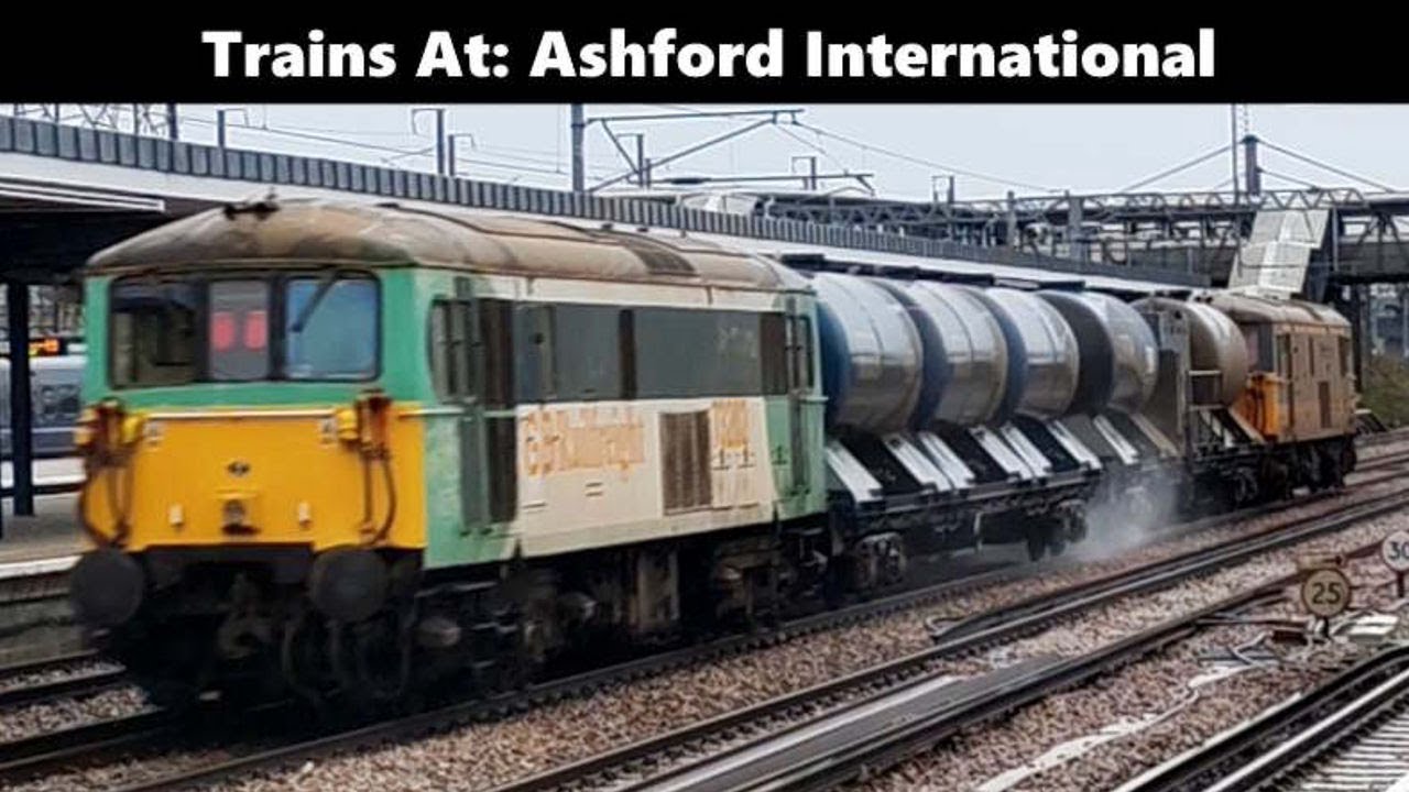 Trains At: Ashford International (Inc: Tons of 73s and MPVS Rare Services & so much More) 14/11/2025