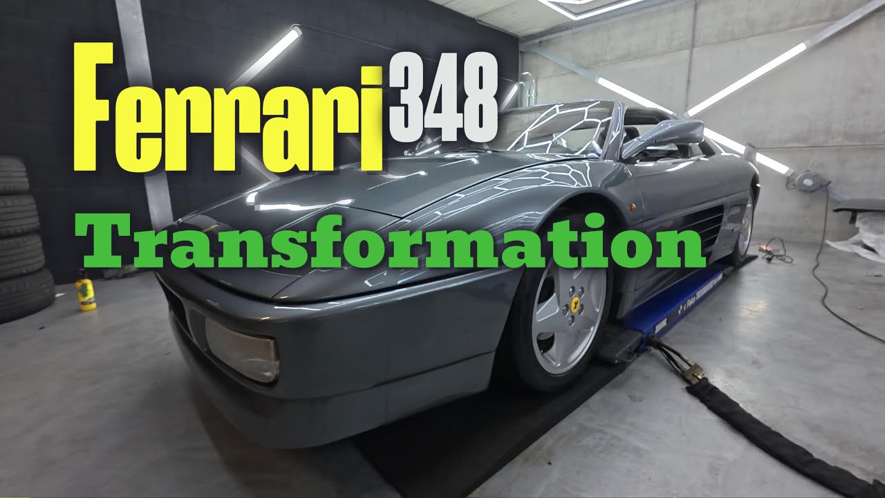Neglected Ferrari 348TS With 100.000 Kilometers Saved!