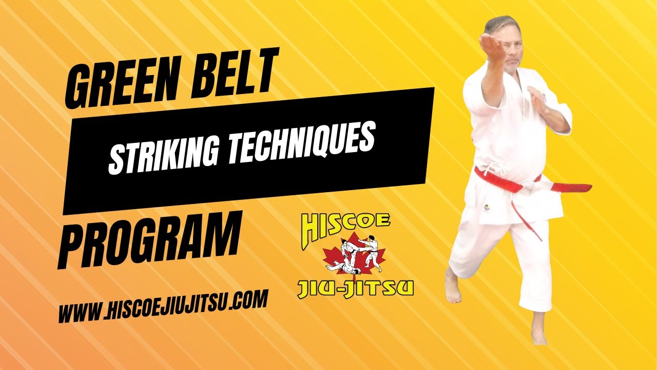 Mastering Can-Ryu Jiu-Jitsu - Green Belt Striking Techniques - with Soke Steve Hiscoe