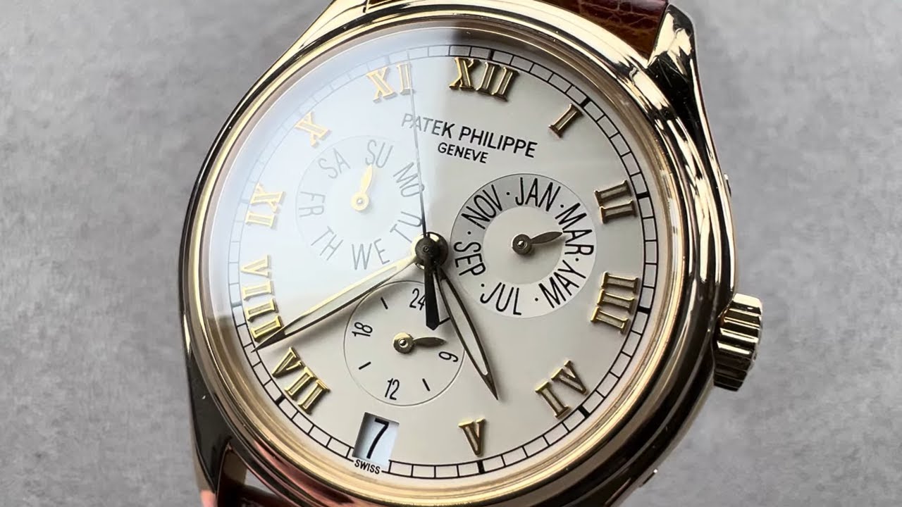 Patek Philippe 5035 Annual Calendar (5035J-001) Yellow Gold Hands-On Review and Features Overview