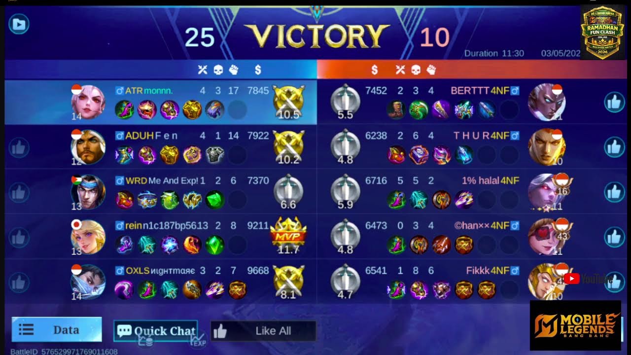 OS RAMADHAN CLASH S2 ROUND 1