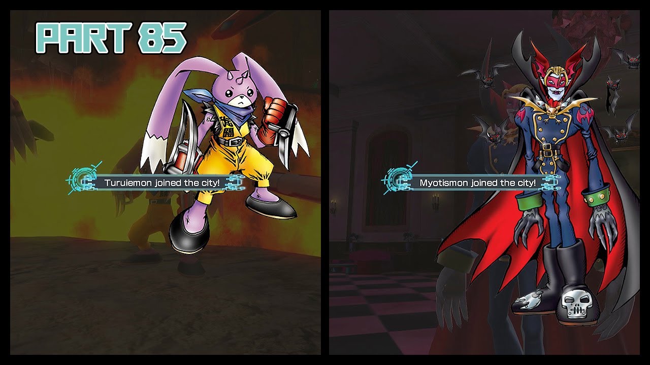 Digimon World: Next Order (SWITCH) Playthrough Part 85 Turuiemon & Myotismon join the City!