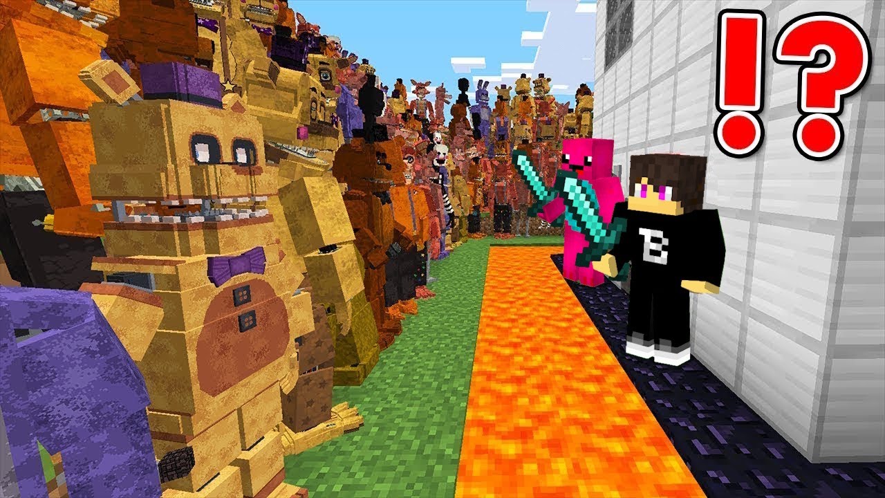 1000 FNAF vs VÉDELEM!