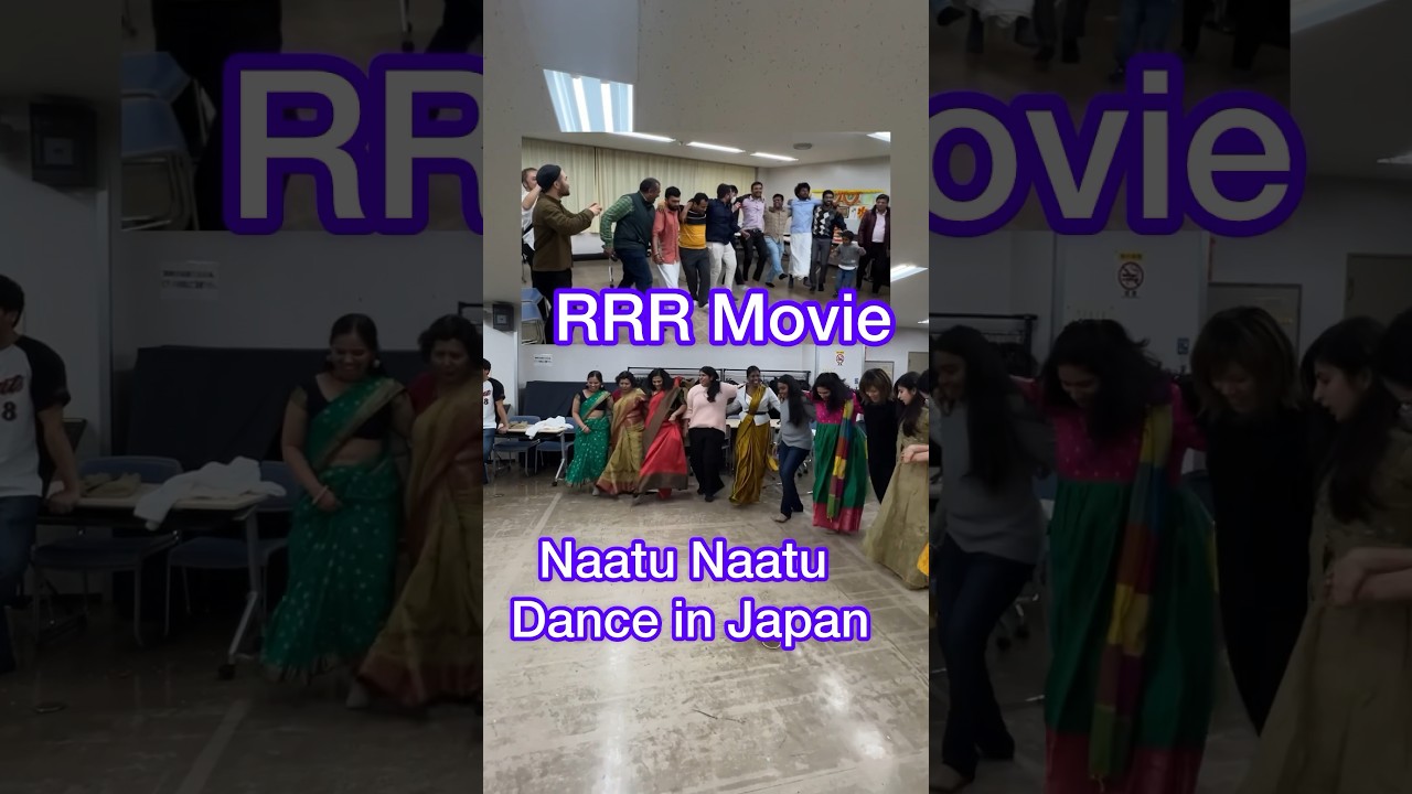 Naatu Naatu Dance | RRR Movie Oscar Naatu Naatu Dance | Japan #shorts #youtube