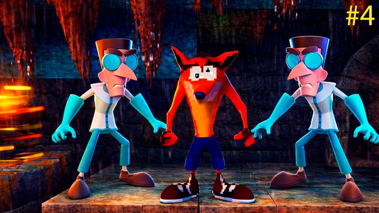 CRASH VS SU FOBIA A LOS DOCTORES / CRASH BANDICOOT PS1