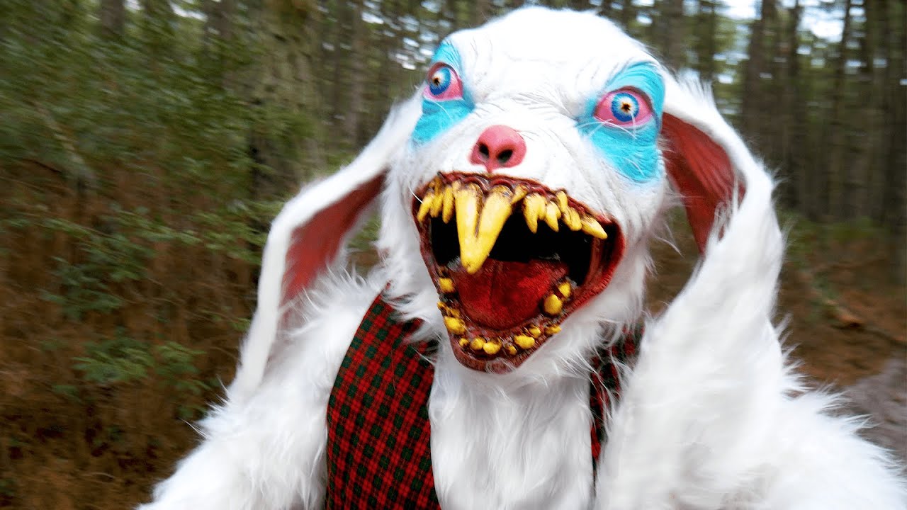 Weee Found a Scary Easter Bunny in the Woods - WeeeClown Around