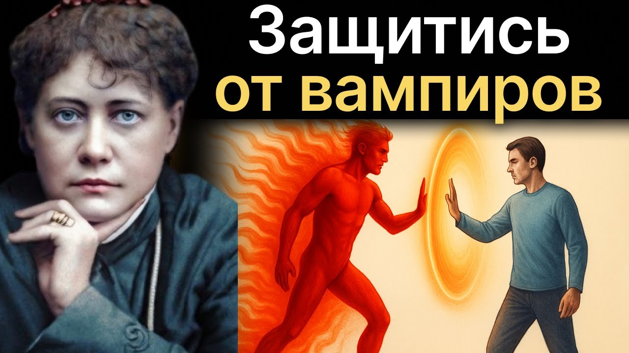 Как защитить свою ЭНЕРГИЮ от негативных людей - Елена Блаватская