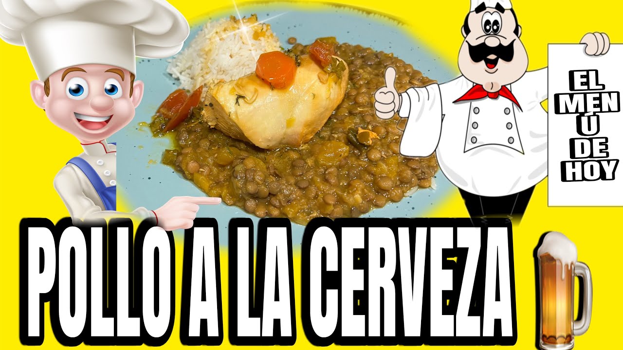 COMO PREPARAR POLLO A LA CERVEZA 🍺 UNA DELICIA MUY CASERA 🎊💕😋