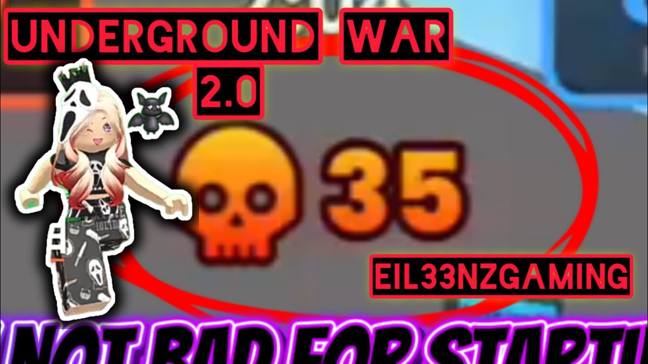 Killing Spree Trolling Rocket Launcher Underground War 2.0 Gameplay WELCOME BACK! Roblox 