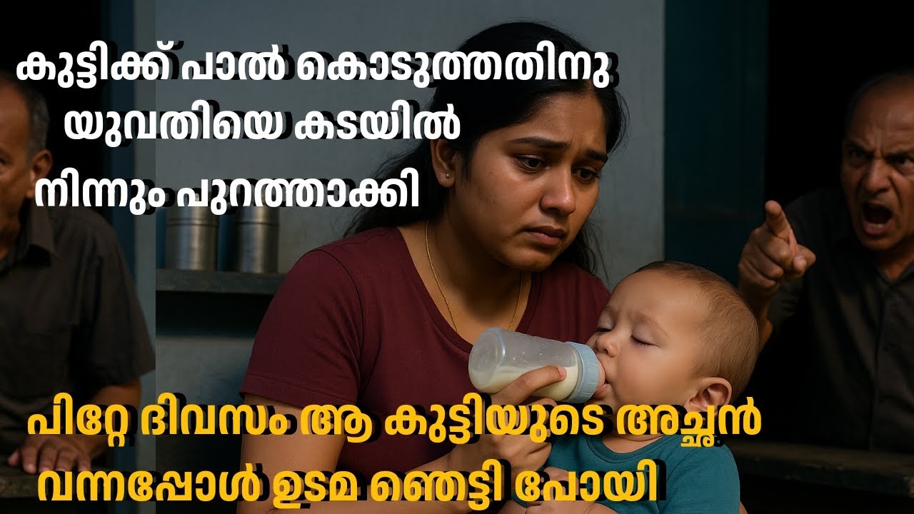 കുട്ടിക്ക് പാൽ കൊടുത്തതിനു യുവതിയെ കടയിൽ നിന്നും പുറത്താക്കി, കുട്ടിയുടെ അച്ഛനെ കണ്ട ഉടമ ഞെട്ടി