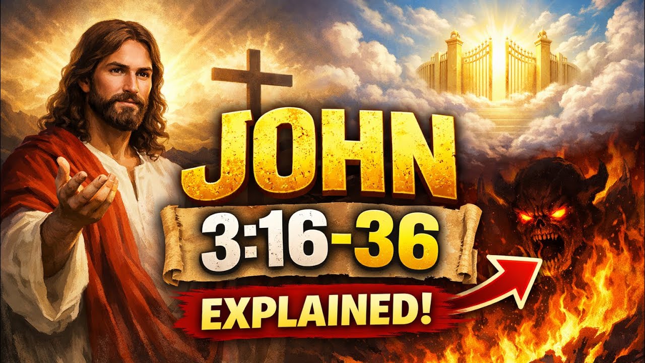 John 3:16–36 Explained | God’s Love, Belief, and Eternal Life