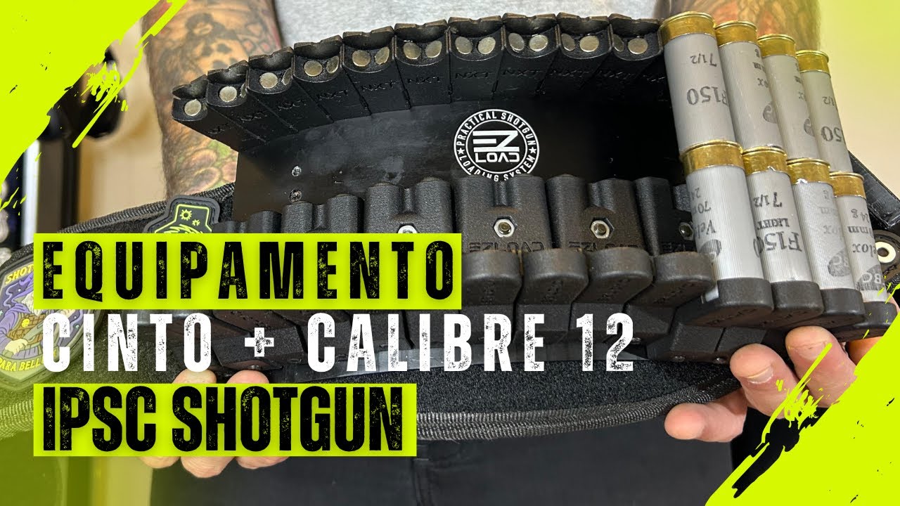 Equipamento IPSC Shotgun | Montando o Setup Perfeito de IPSC | Cinturão + Espingarda Custom