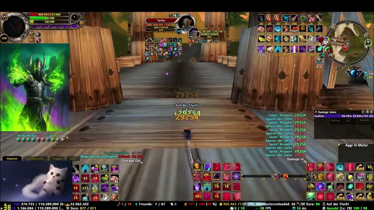 Runes of Magic - Belagerungskrieg - Hunterzreloaded vs Girlz - Gadiser Hexenmeister/Champion