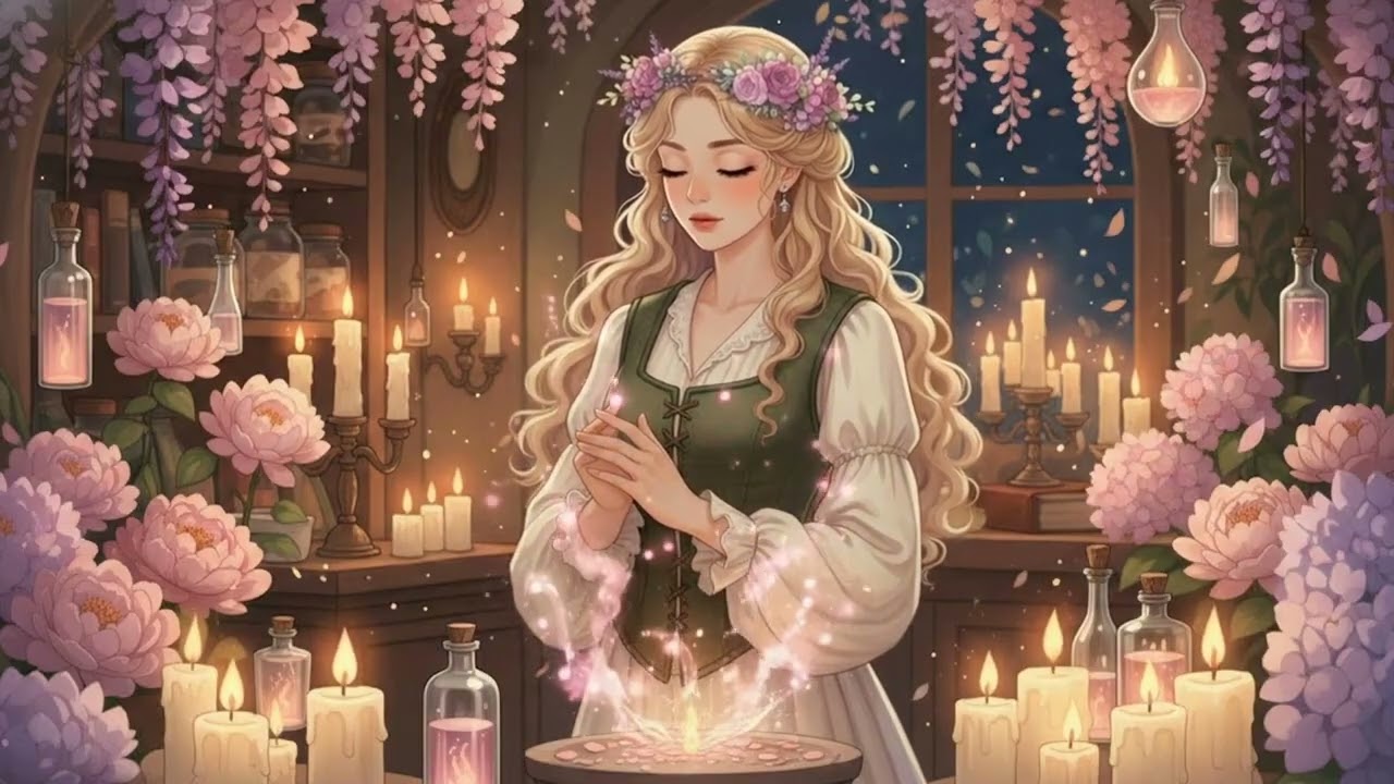 静かな異世界の夜にそっと流したいケルト音楽｜作業や読書に寄り添うやさしい1時間BGM