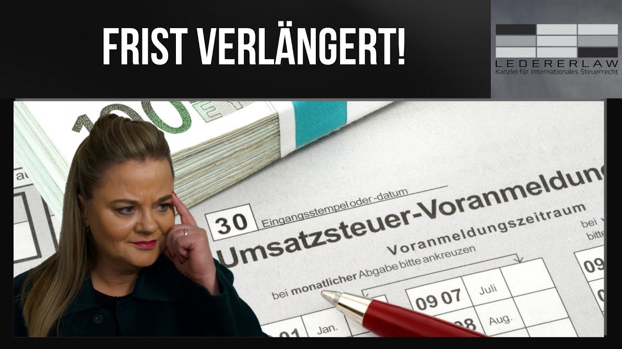 Umsatzsteuer Voranmeldung später einreichen? So gehts!