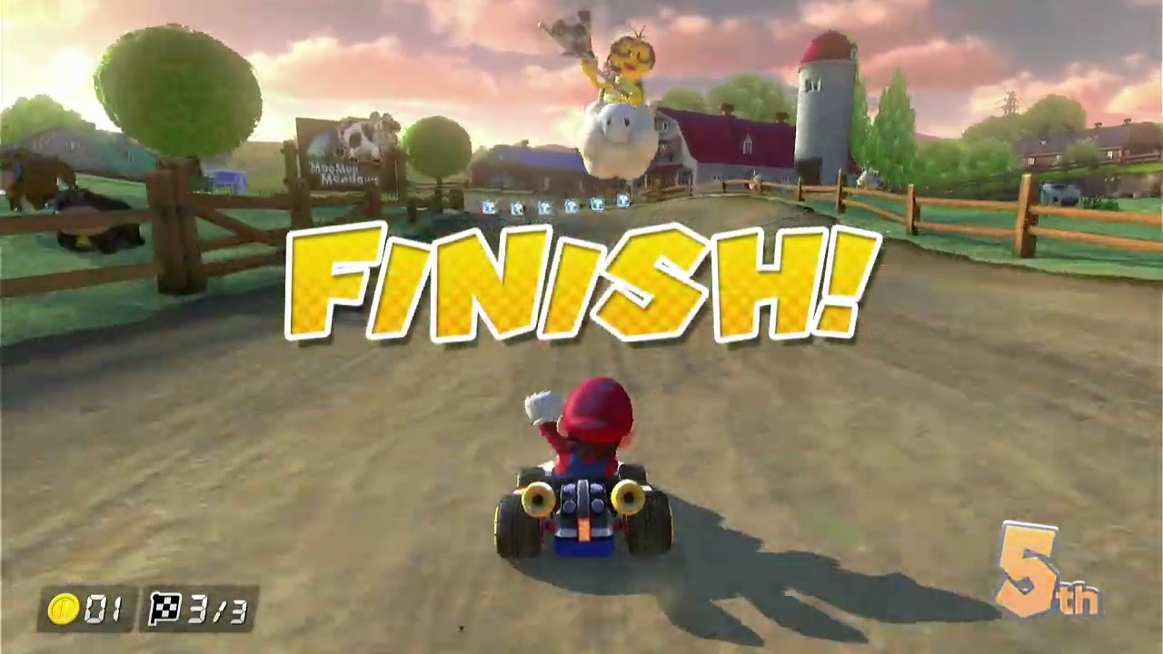 Seba plays Mario Kart Part 1