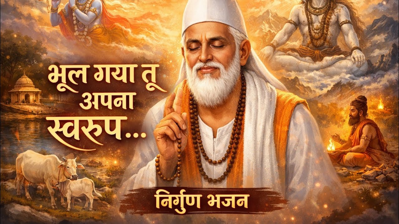 भूल गया तू अपना स्वरूप | Nirgun Bhajan | आत्मज्ञान का भजन | Kabir Style Bhajan 