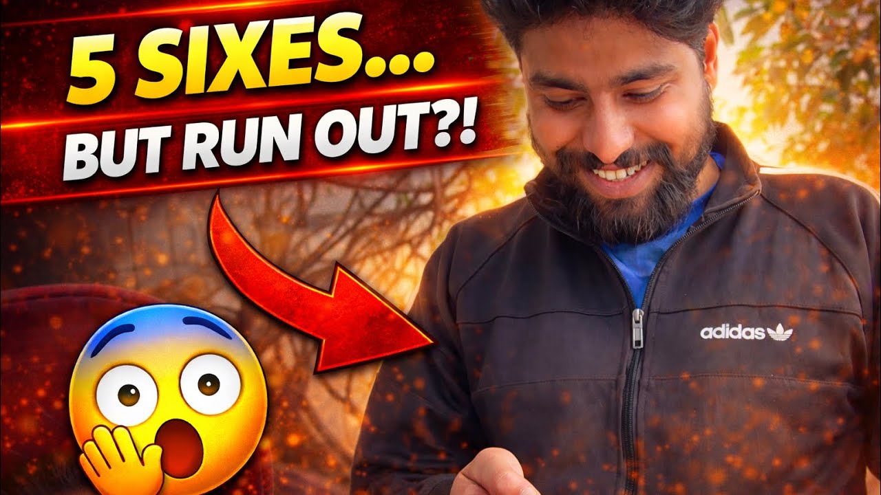 Sunday Cricket Match in Haldwani | Daksh Bhai Promised 6 Sixes… Then This Happened 😭