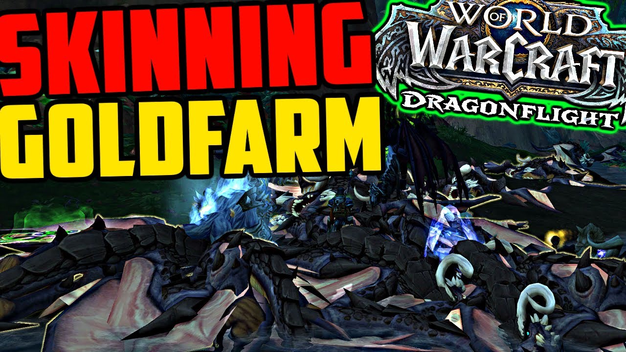 This Dragonflight Skinning Goldfarm is Pretty Good!