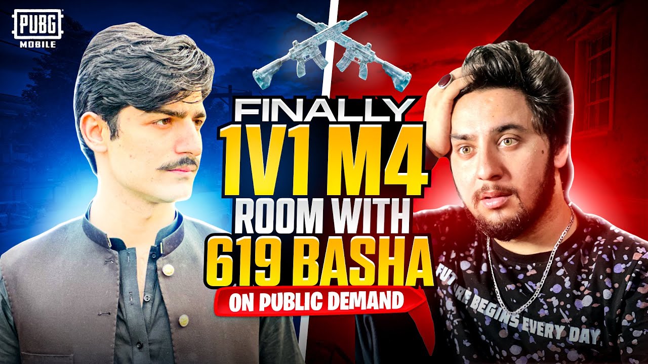 finally 1v1 with 619 basha on publice demand/ 9t9 malak /pubg mobile