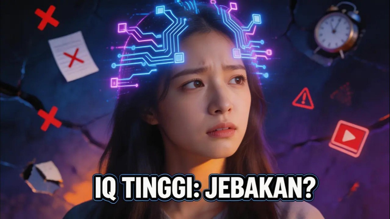 Pintar Itu Jebakan: Kenapa IQ Tinggi Justru Bikin Lo Gampang Hancur #motivasi #psikologi