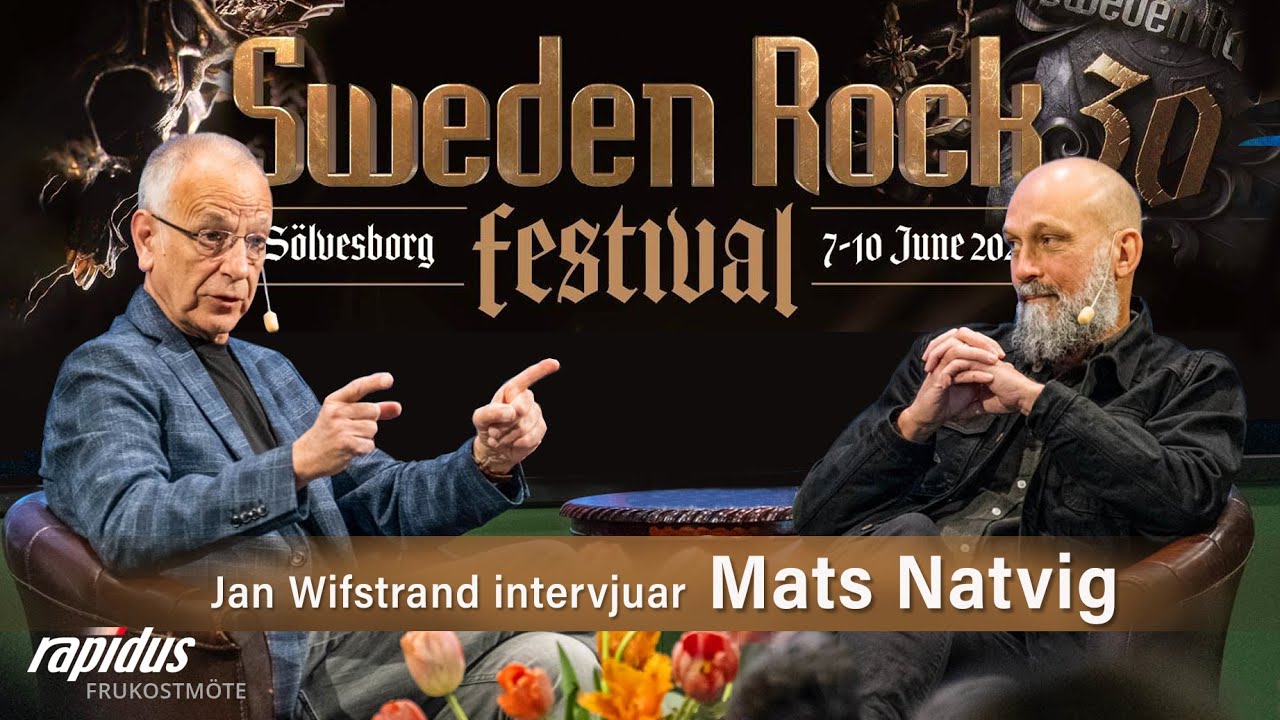 Mats Natvig, SO Sweden Rock, om rock’n’roll business och om vad de största banden egentligen kostar.