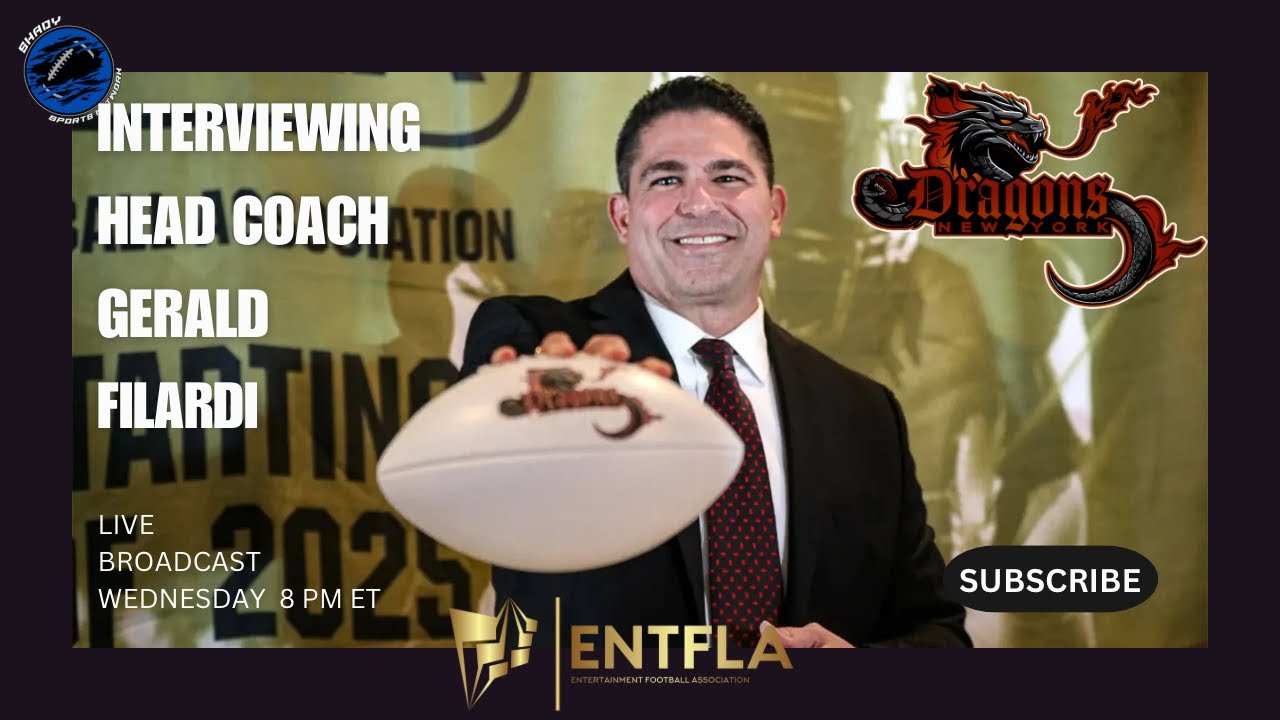 #ENTFLA Interview #4 #NYDragons HC Gerald Filardi