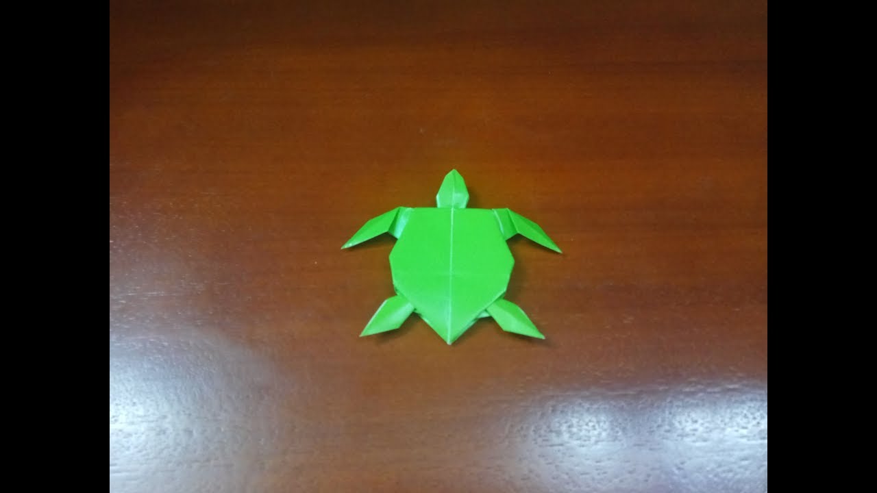 Origami turtle easy