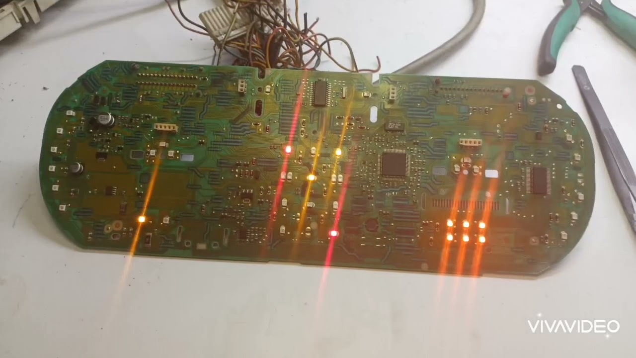 Clio gösterge tamiri aydınlatma arızası